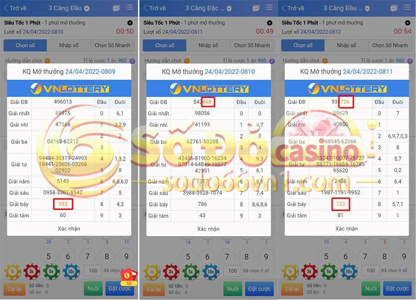 3 càng xổ số siêu tốc nhà cái sodo66